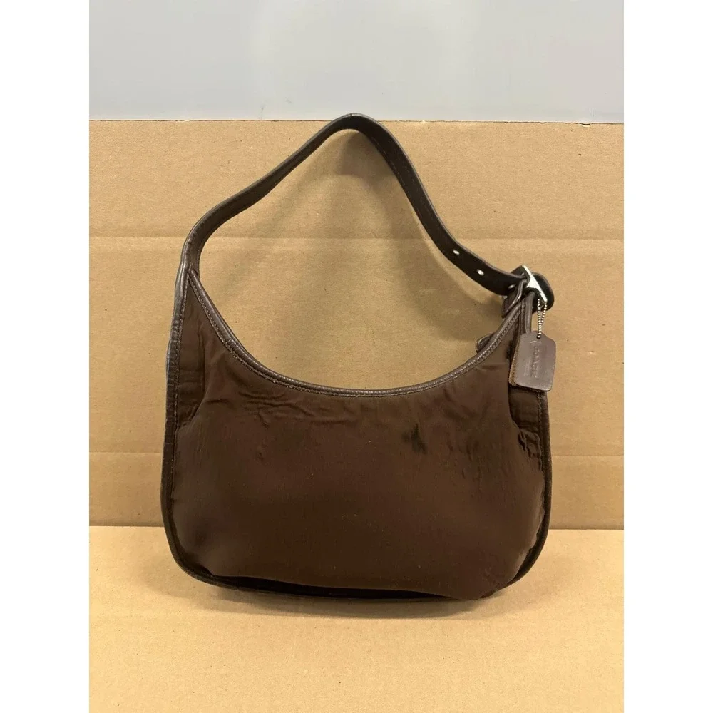 Vintage Coach Brown Ergo Hobo Leather Half‎ Moon Shoulder Bag